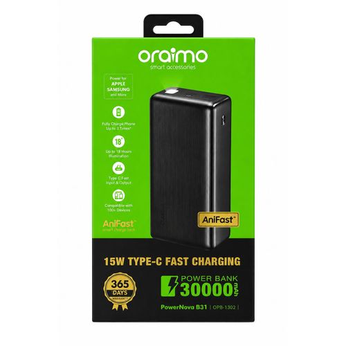 Oraimo PowerNova B31 30000mAh Power Bank thumbnail 3