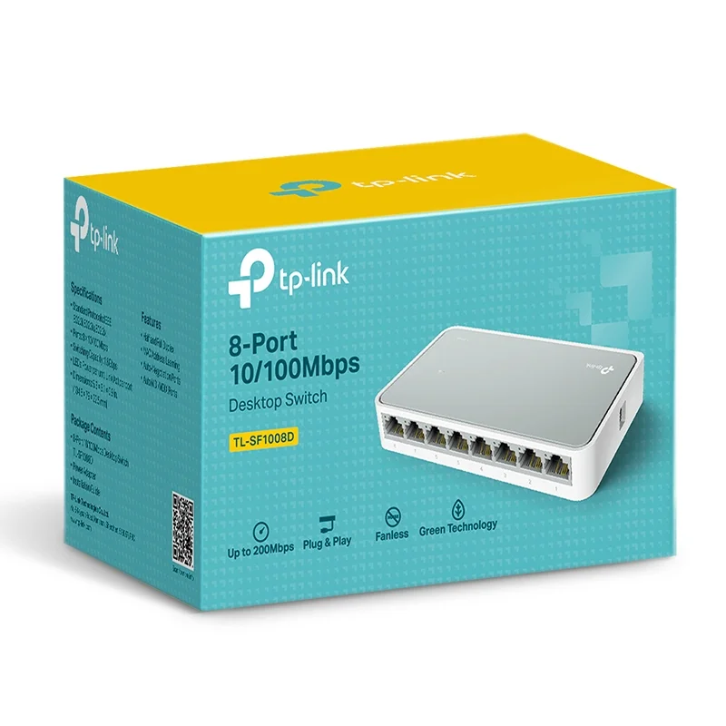 Tp-link SF-1008D 8-Port Desktop Switch thumbnail 2