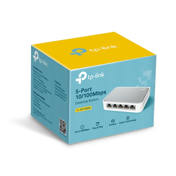 Tp-link TL-SF1005D 10/100Mbps Desktop Switch thumbnail 2