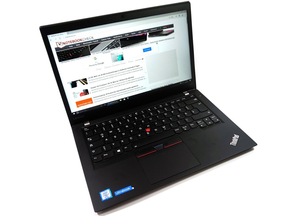 Lenovo ThinkPad T470s Intel Core i7 processor 8GB of DDR4 RAM 256GB SSD